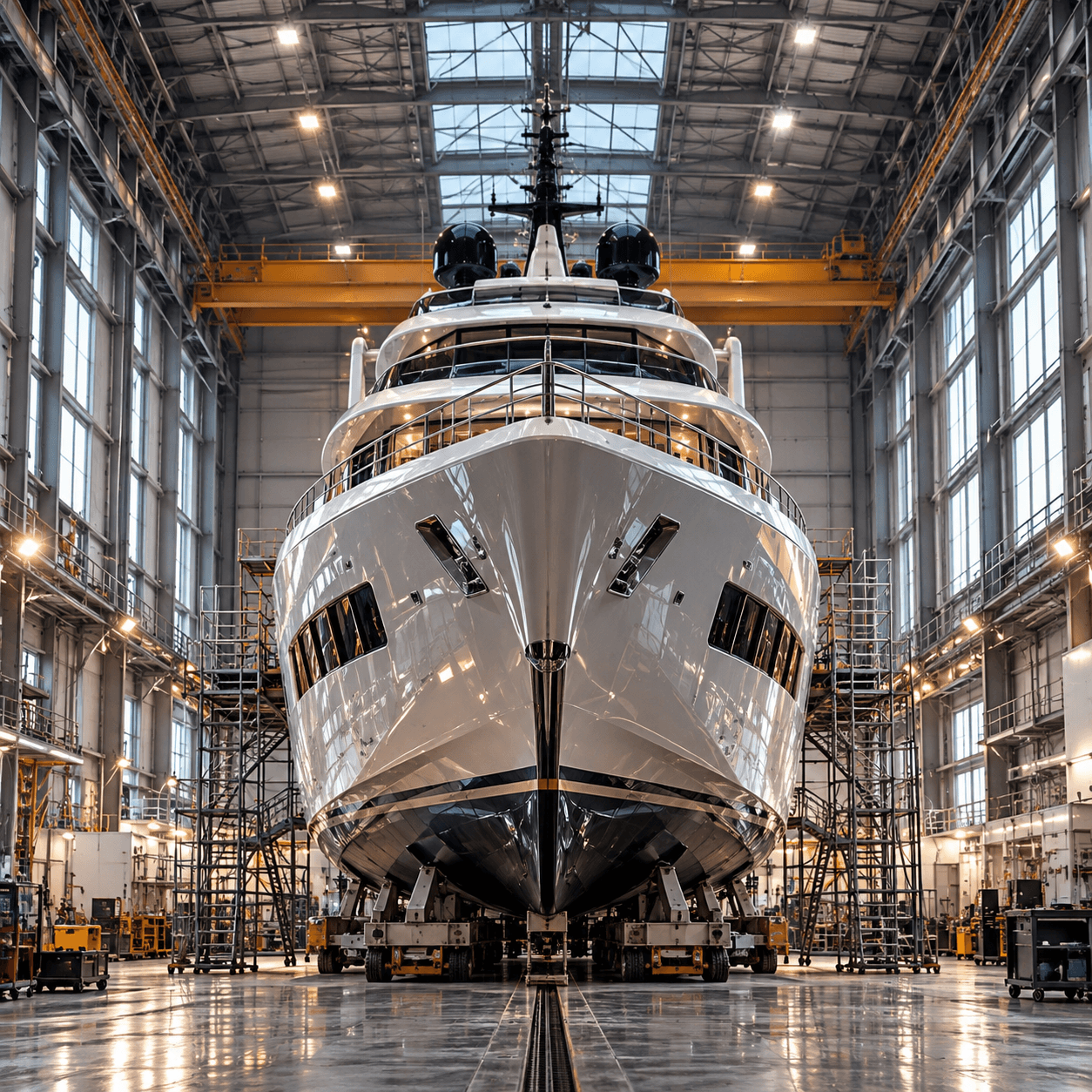 Modern Shipyard Facility - BAHAR India Strategic Partnership